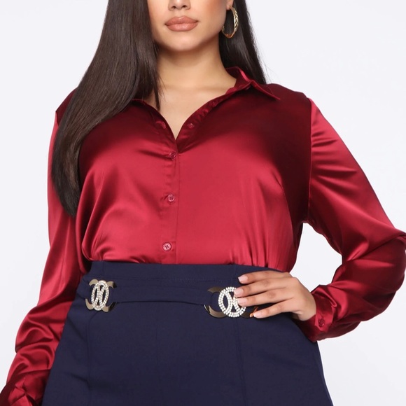 Lovely talkin button down shirt 2X - Picture 1 of 3